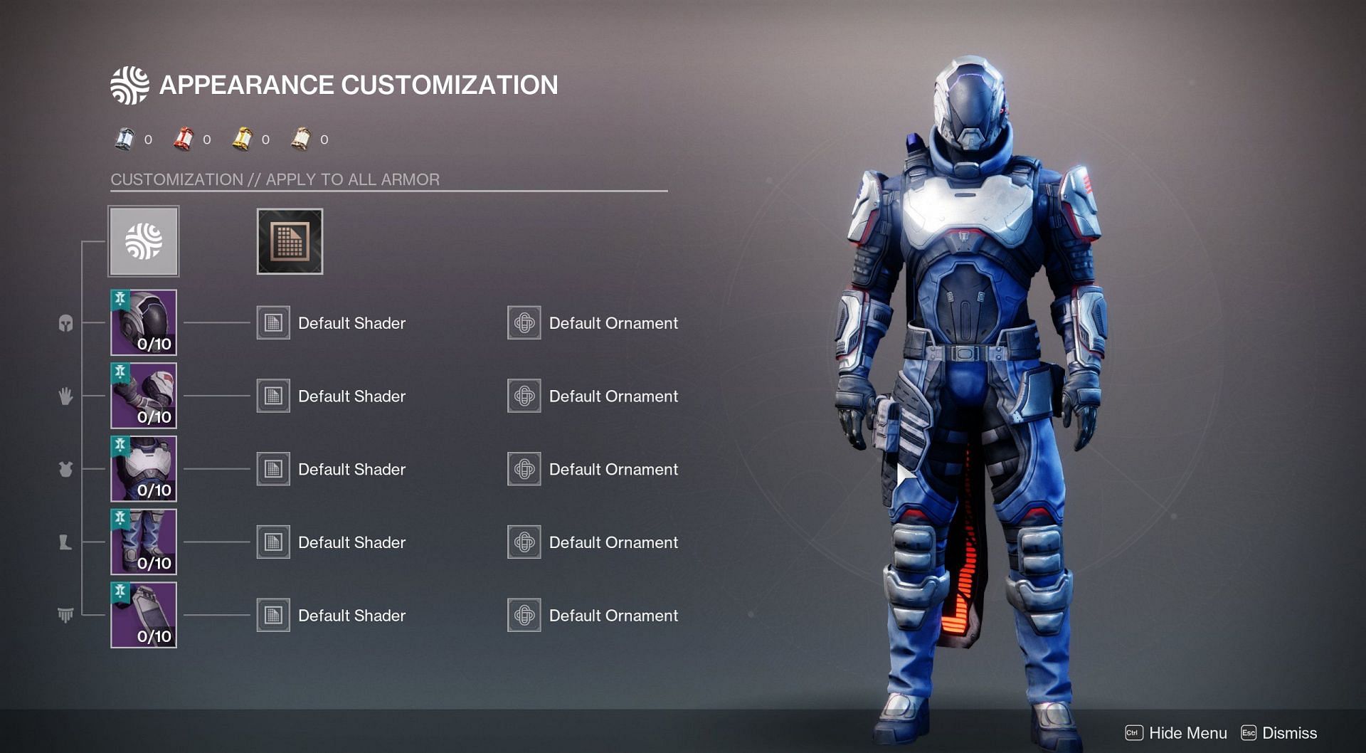 Last Discipline armor set (Image via Bungie)